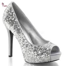 Sandales de soirée de mariée à talons hautes fins femmes en satin à voir plus commentaires. Fabulicious Lumina 27sq Slv Sequins Size Uk 8 Eu 41 Chaussures Fabulicious Partner Link Chaussure Mariage Chaussures Argentees Chaussure Soiree