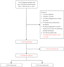 Flow Chart Of The Type 2 Diabetic Patients In The Study Download Scientific Diagram