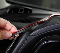 5 Meters Chrome Car Interior Diy Exterior Decoration Moulding Trim Strip Line Sticker Insert Type Air Outlet Dashboard Decoration 3d Strip Tapiceria Automotriz Tapiceria Automoviles