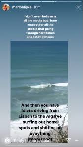 For residents of lagos, the price of food materials have increased unfairly to make the most of an unfortunate situation. Tempers Flare In Portugal Kanoa Igarashi Attacked For Flouting Lockdown Rules Wavelength Surf Magazine Since 1981