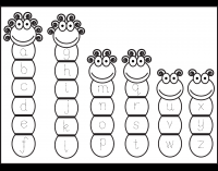 These free, printable alphabet flashcards look great. Tracing Lowercase Letters Small Letters Free Printable Worksheets Worksheetfun