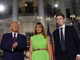 This way, he is closer in. Barron Trump Tested Positive For Covid 19 Amid White House Coronavirus Cluster Teen Vogue
