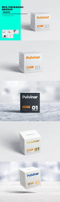 Download Box Packaging Mockup Square Packaging Mockup Box Packaging Container Design