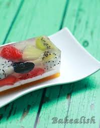 Jelly Fruit Cake The Best Tropical Agar Agar Jelly Fruit Cake Recipe Recipe Fruit Cake Fresh Fruit Desserts Fruit Jelly