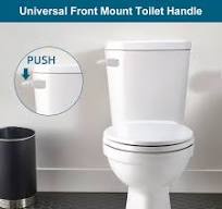 Amazon.com: Hygie Rinse Paquete de 2 palancas de repuesto para tanque de  inodoro compatibles con manija de inodoro estándar americana/Mansfield, ...