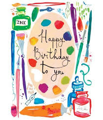 Print Pattern Cards Louise Cunningham Happy Birthday Artist Happy Birthday Greetings Happy Birthday Cards