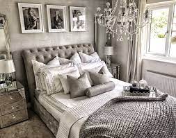 Glam Silver Home Interiors Bedroom Inspiration Grey Grey Bedroom Design Redecorate Bedroom