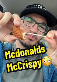 Chicken or string cheese? Let’s try McDonald’s “NEW” McCrispy Chicken  Strips!?😳 @McDonald’s #fyp #fypシ #foodie #chopelasreviews #foodietiktok  #foodtiktok #foodcritic #chickenstrips #mcdonalds #mukbang