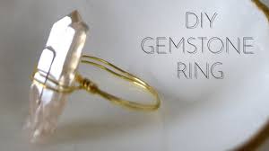 We take a look at 20 of our favourite alternative gemstones for utterly unique engagement rings. Diy Gemstone Ring Youtube