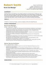 In your response, showcase your existing abilities and skills that can be useful in dealing with a hefty sample answer: Nurse Care Manager Resume Samples Qwikresume