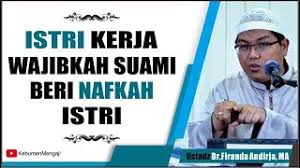 Pertama, secara perdata yaitu mengajukan gugatan nafkah terhadap suami dengan kata lain, gugatan nafkah bisa diajukan isteri terhadap suami tanpa harus. Jika Istri Kerja Apa Suami Wajib Menafkahi Istri Ustadz Dr Firanda Andirja Ma Youtube