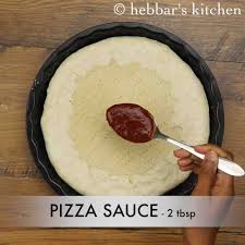 Cheese Burst Pizza Recipe How To Make Dominos Cheese Burst Pizza Recipe With Images Pizza Recipes Recipes Cheese