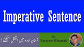 How to learn imperative sentences in urdu/what is imperative sentences. Imperative Sentences With Urdu Examples English Grammar In Urdu Lesson 136 By Waheed Hassan Youtube