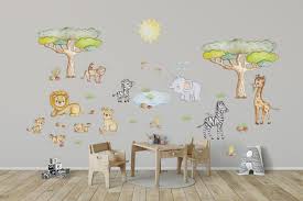 Cover your walls with artwork and trending designs from independent artists worldwide. Safari Wall Decals Lion Wall Decal Nursery Safari Animals Wall Decal Elephant Sticker Safari Sti Elephant Wall Decor Elephant Nursery Wall Safari Nursery Walls