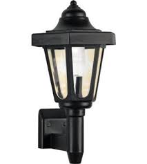 Buy Solar Lighting At Argos Co Uk Your Online Shop For Home And Garden Black Outdoor Wall Lights Outdoor Wall Lighting Solar Lights
