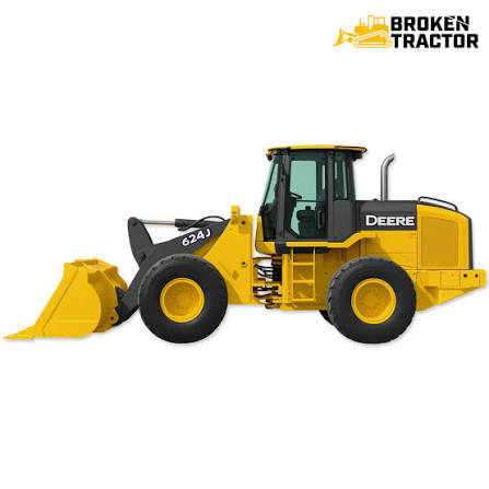 John Deere 624J Waste Handler High-Lift Wheel Loader