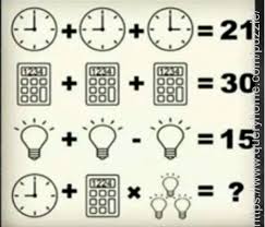 Solve the top corner only (step 1 below) solve the remaining 3×2 puzzle (step 4 below) to move a piece to any position the easiest way is to: Can You Solve The Below Clocks Calculators Bulbs Brain Teaser