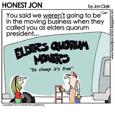 Honest Jon Moving Business With Images Church Humor Mormon Humor Church Memes
