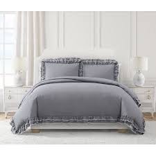 Check spelling or type a new query. Best Selling Better Homes Gardens Denim Blue 3 Piece Cotton Chambray Duvet Cover Set Full Queen Accuweather Shop