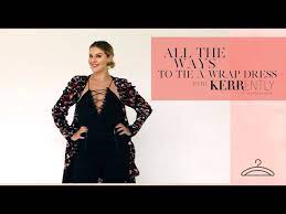 Pattern drafting paper ( amazon us here and uk here) all about knit fabrics. All The Ways To Tie A Wrap Dress Youtube