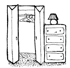 Black And White Furniture Clipart Closet Clipart Black And White Ppi Blog Inside Closet Clipart Black And White 35091 Black And White Furniture Clipart Black And White Dresser In Closet