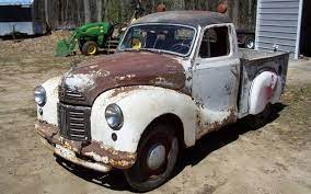 50 Years In A Barn 1952 Austin A40 Pickup Best Pickup Truck Vintage Pickup Trucks Pickup Trucks Camping
