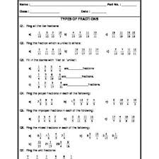 Worksheet Of Types Of Fractions Fractions Fractions Maths Fractions Worksheets Math Fractions Worksheets Math Workbook