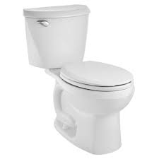 American Standard Reliant 2 Piece 1 28 Gpf Single Flush Round Toilet With Slow Close Seat In White 3332128s 020 The Home Depot Toilet Handle Toilet Design Modern Toilet