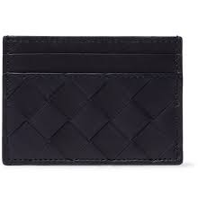 bottega veneta intrecciato leather cardholder