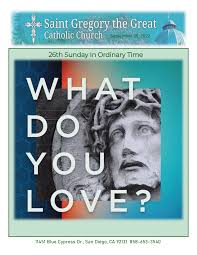 26th Sunday In Ordinary Time