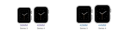 Monowear Apple Watch Size Guide