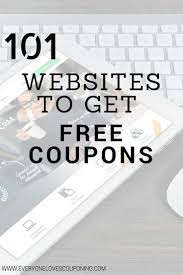 101 Websites To Get Free Coupons Couponing For Beginners Print Coupons How To Start Couponing