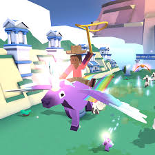 Rodeo stampede is a cool skill game with block graphics in which you get to ride different types of animals to make friends with. Unicorn Rodeo Stampedia Fandom