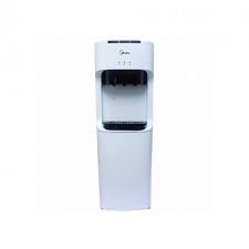 While it gives you your usual hot and cold water, this water dispenser automatically stops heating when the water reaches 90 degrees celsius. Midea Floor Standing Water Dispenser Yd1635s W