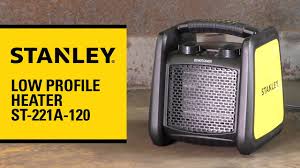STANLEY 1500W Low Profile Desktop Heater
