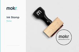 Ink Stamp Mockup Psd Ink Stamps Ink Mockup