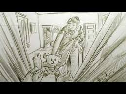 Nata A Mother Is Giving A Toy To Her Baby Lying In His Her Cradle Solutio Perspective Drawing Architecture Architecture Drawing Sketchbooks Perspective Art