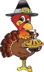 Pilgrim Turkey With Pie Thanksgiving Drawings Thanksgiving Cartoon Thanksgiving Clip Art