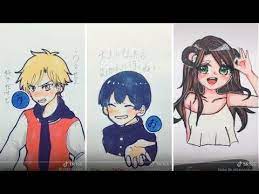 Tik tok drawing challenge ainime compilation 2019 (part 11). Tiktok Art Anime Hot Tiktok 2020