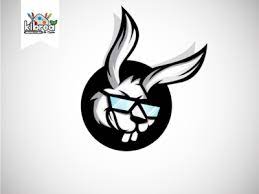  Rabbit Mascot Cartoon Logo Bunny Logo Art Logo