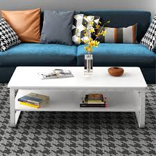 Black coffee tables lift top coffee table coffee table with storage decorating coffee tables coffee table design modern coffee tables coffee menu the matt white and walnut coffee table offers two levels of sufficient room for storage. Tables Small Modern Simple Coffee Table Computer Table 18 X13 White Black Red Home Garden