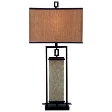 A Gold Fabric Shade Lends Chic Style To This 3 Way Bulb Table Lamp Finished In Bronze Tones 32 High X Base Footprint Is 7 1 8 Wide 6 Deep Shade Is 15 Wid