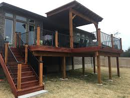Henry's asphalt emulsion will go on the underside of the deck. Georgetown Tx Deck Builder Austin Decks Pergolas Covered Patios Porches More