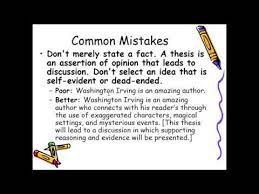 Steps to follow when writing an analytical essay. Thesis Statement Literary Analysis Essay Youtube