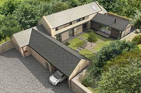 The Courtyard West Steading Farm Earsdon Village Courtyard House Plans Courtyard House Modern Farmhouse Exterior