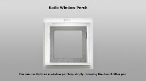 Exclusive offers · natural ingredients · personal care Katio Window Mounted Cat Litter Box Window Perch