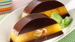 Resep dan cara buat puding lapis busa salju, masakan praktis puding busa salju. Resep Puding Cokelat Buah Enak Untuk Menu Penutup Bangka Pos