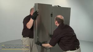 Below is a list of common sounds the refrigerator might be making. Kitchenaid Refrigerator Installation Model Krmf706ess01 Youtube