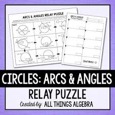 Not only gina wilson all things algebra 2016 answers pdf download entitled, you can also download online book other attractive in our website. Arc Angle Measures In Circles Relay Puzzle Multi Step Equations Relay Algebra Teacher