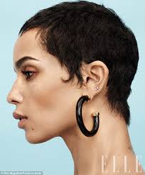 Check spelling or type a new query. Zoe Kravitz Flashes Cleavage In Tops For Elle Magazine Daily Mail Online
